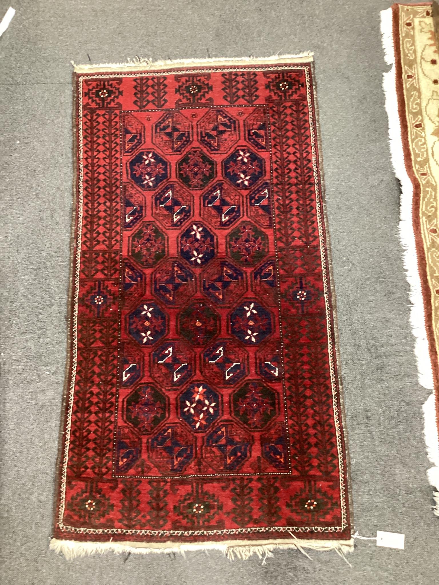 A Belouch rug, 140 x 78cm